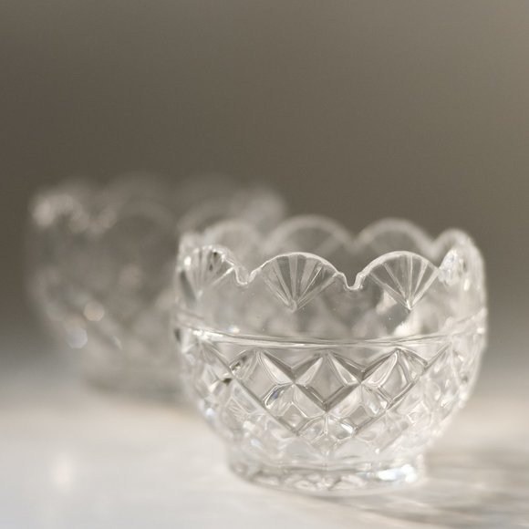 Vintage Shannon Crystal Designs of Ireland | Trinket Bowl | Set of 2 - Picture 6 of 9